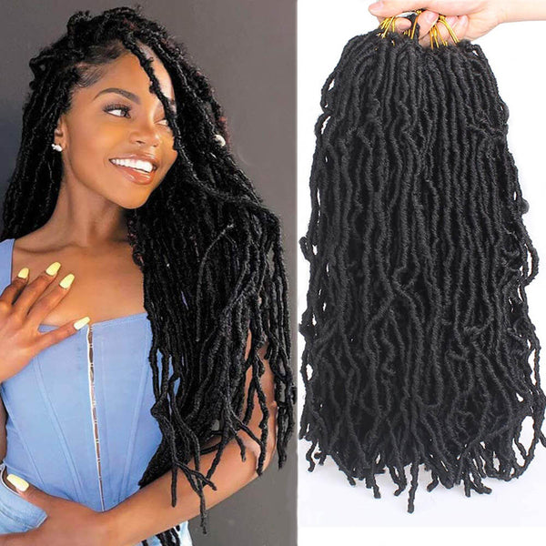 Xtrend Nu Soft Locs Crochet Braids Hair Faux Locs Curly Hair Synthetic ...