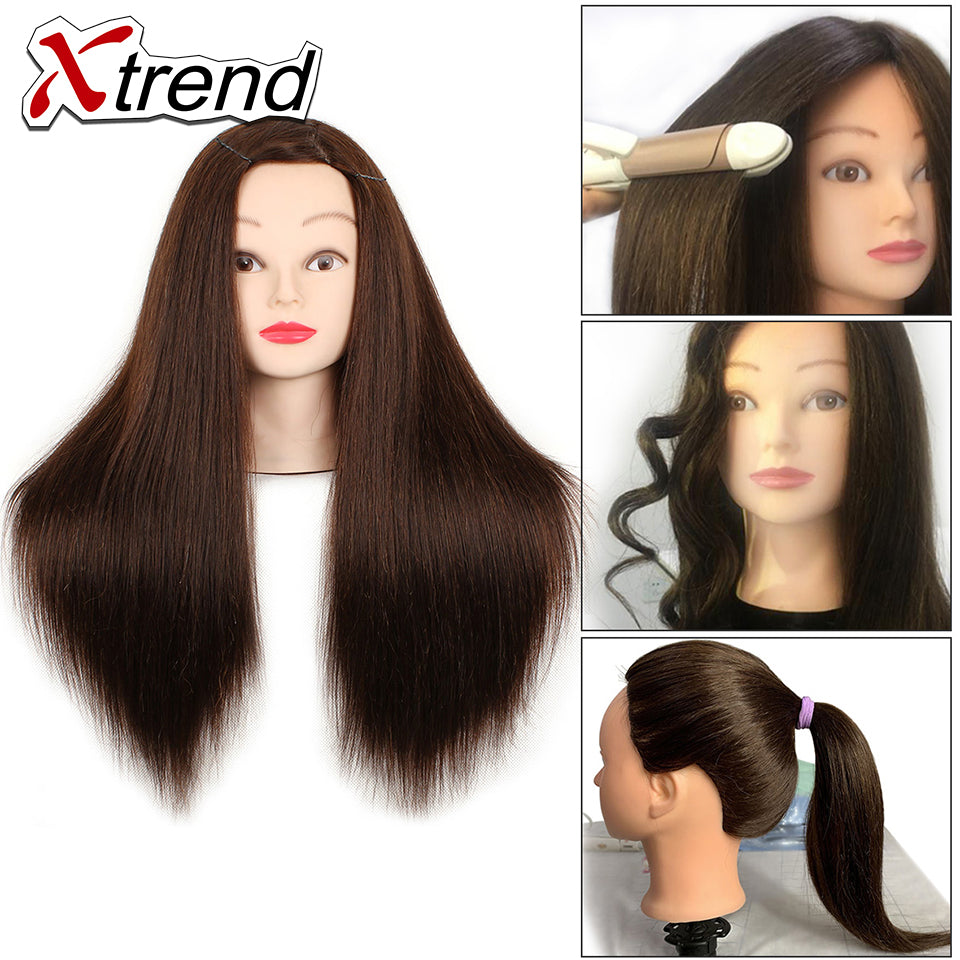 26Inch Pro training Hair Styling Mannequin Head Hair – Xtrend Hair