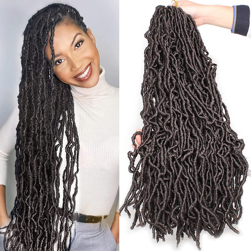 Xtrend Nu Soft Locs Crochet Braids Hair Faux Locs Curly Hair Synthetic ...