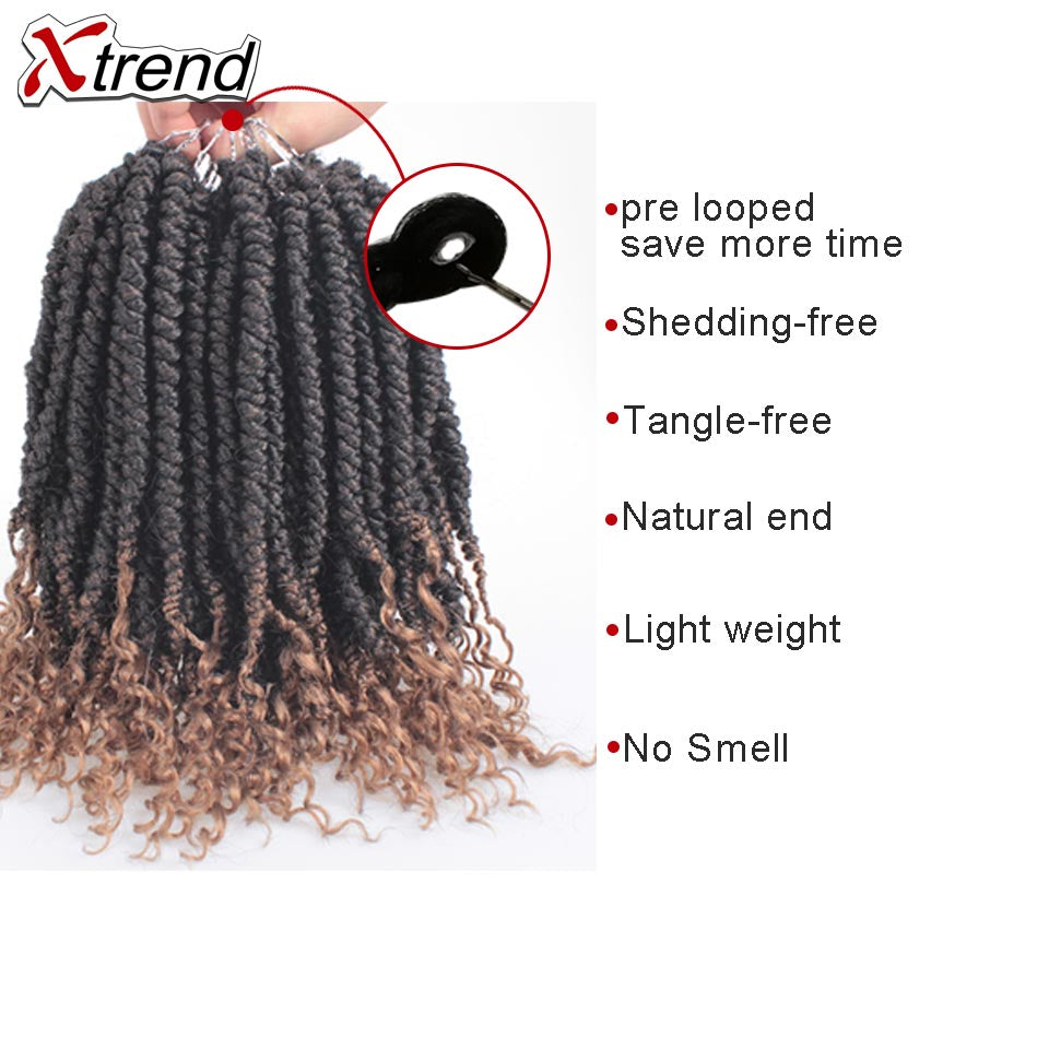 1 PC 26 Inch Senegalese Twist Crochet Hair For 30 Strands/Pack