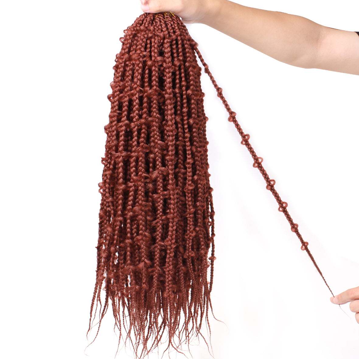 Authentic Synthetic Hair Crochet Braids Boho Goddess Box Braids 20